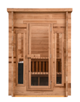 Cabin Outdoor Sauna - 4 Person w/ Harvia KIP 8kW Heater