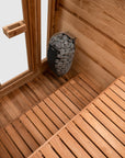 Cabin Outdoor Sauna - 4 Person w/ Harvia KIP 8kW Heater