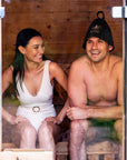 Cabin Outdoor Sauna - 4 Person w/ Harvia KIP 8kW Heater