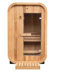 Duo Outdoor Sauna - 2 Person w/ Harvia KIP 8kW Heater