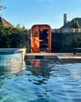 Duo Outdoor Sauna - 2 Person w/ Harvia KIP 8kW Heater