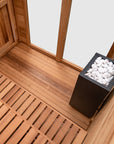 Garden Outdoor Sauna - 8 Person w/ Harvia KIP 8kW Heater