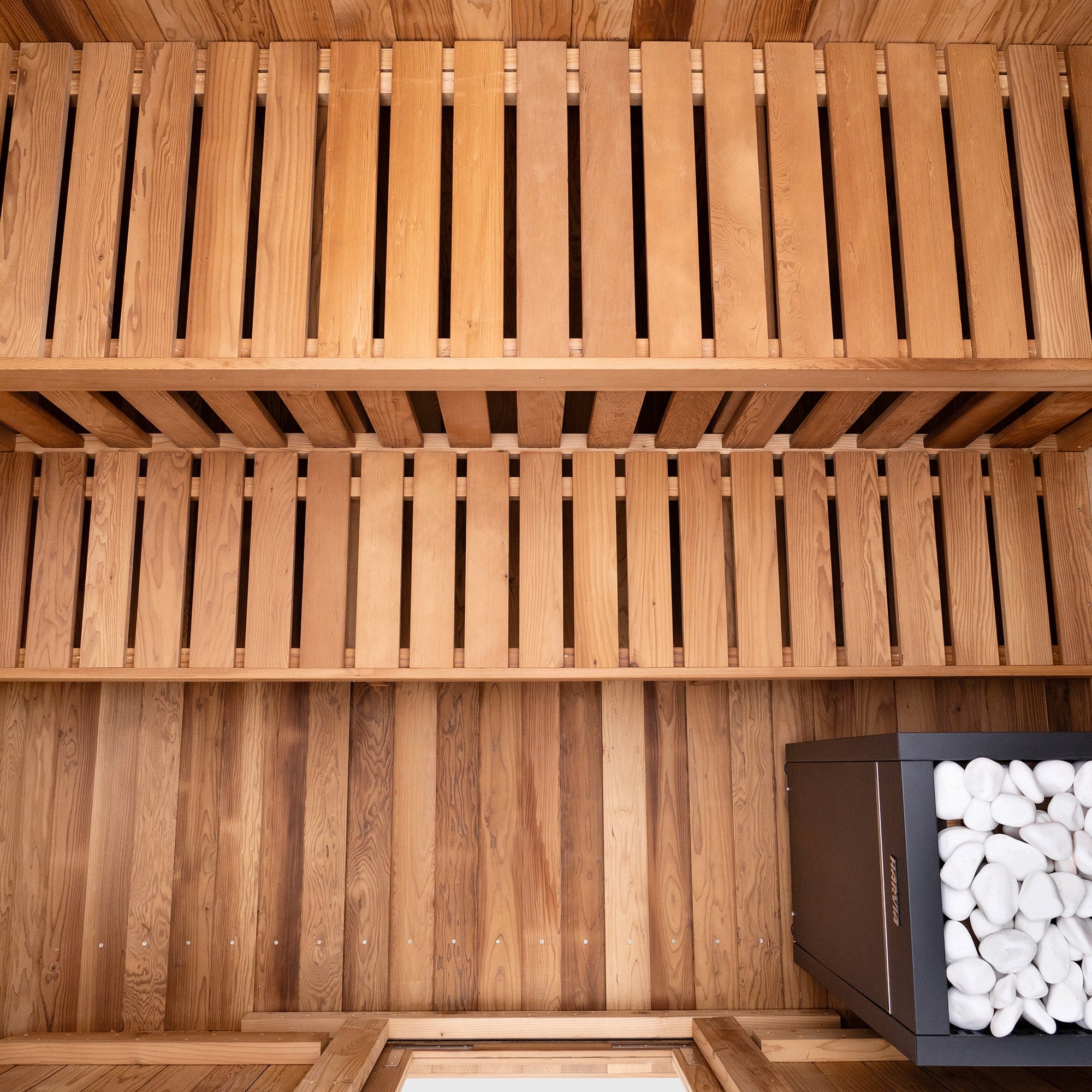 Summit Outdoor Sauna - 6 Person w/ Harvia Spirit Wi-Fi 8kW Heater