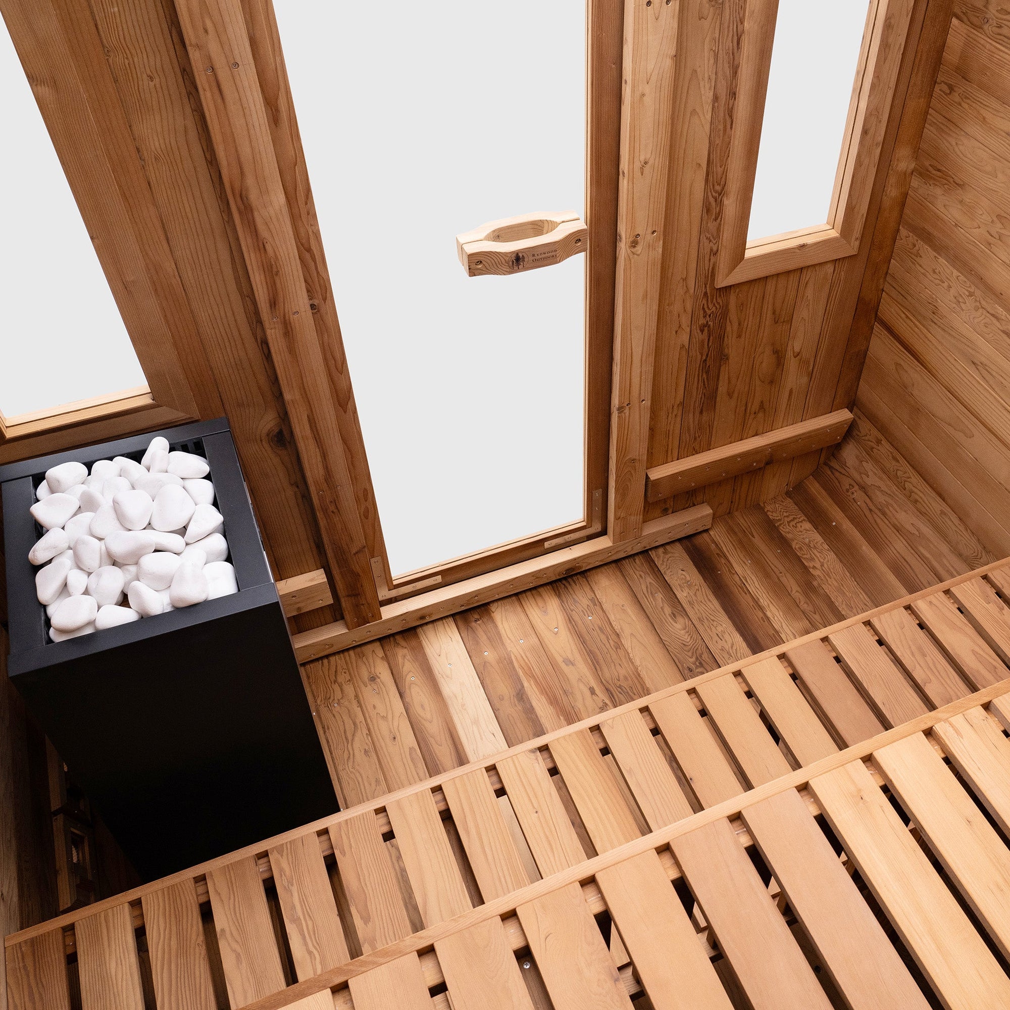 Summit Outdoor Sauna - 6 Person w/ Harvia Spirit Wi-Fi 8kW Heater