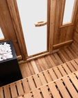 Summit Outdoor Sauna - 6 Person w/ Harvia KIP 8kW Heater