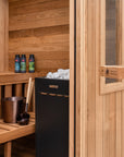 Summit Outdoor Sauna - 6 Person w/ Harvia KIP 8kW Heater