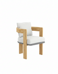 A grade teak outdoor dining chair 