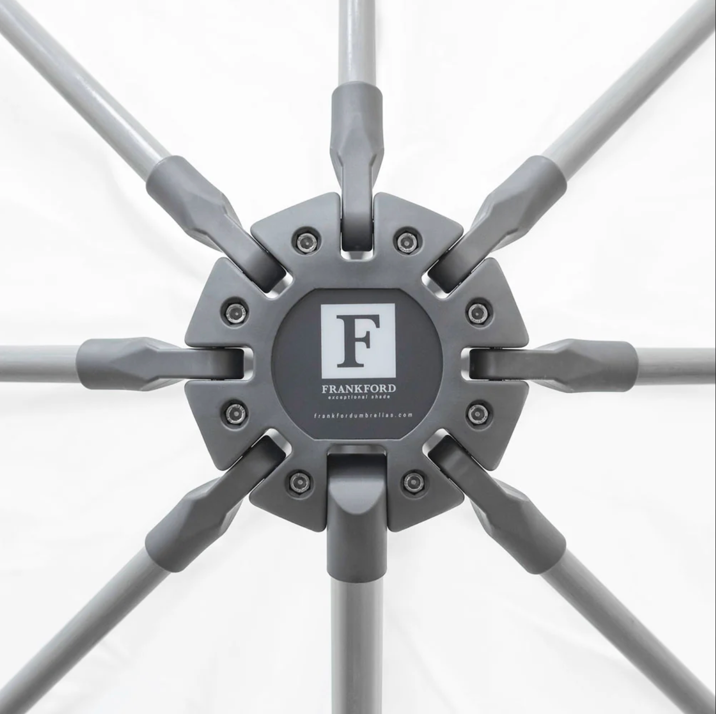 10' Square Aurora Cantilever Umbrella with Rolling Base