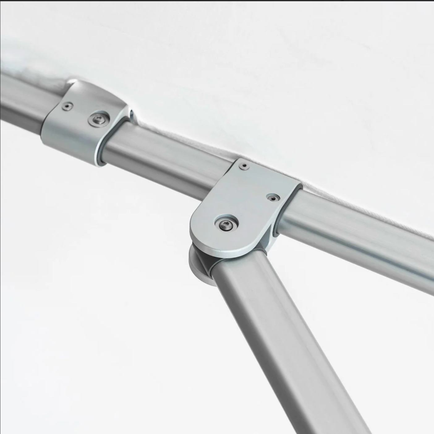 10' Square Aurora Cantilever Umbrella with Rolling Base