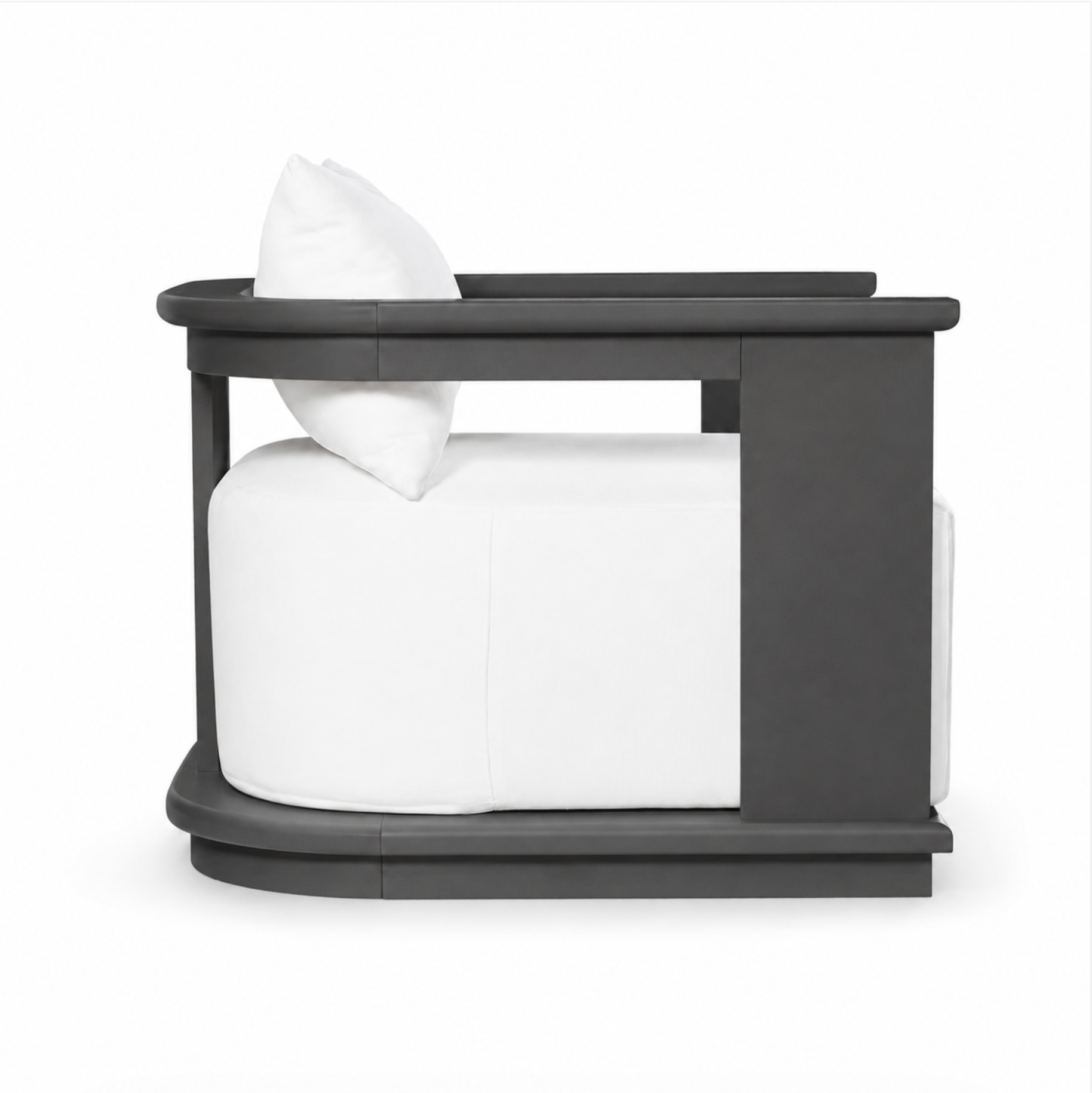 Munich Aluminum Lounge Chair Anthracite