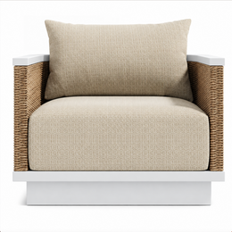 Maui Aluminum Lounge, outdoor lounge chair by Prado Outdoor