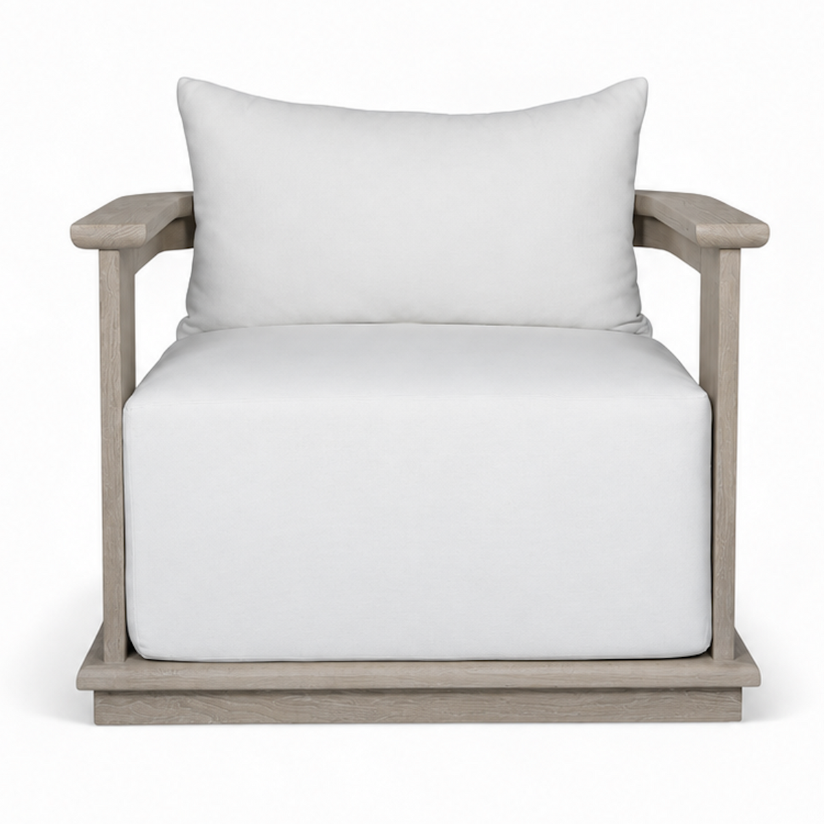 Munich Lounge Chair Weathered, outdoor lounge chair by Prado Outdoor