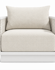Maui Lounge Chair Aluminum Off-White