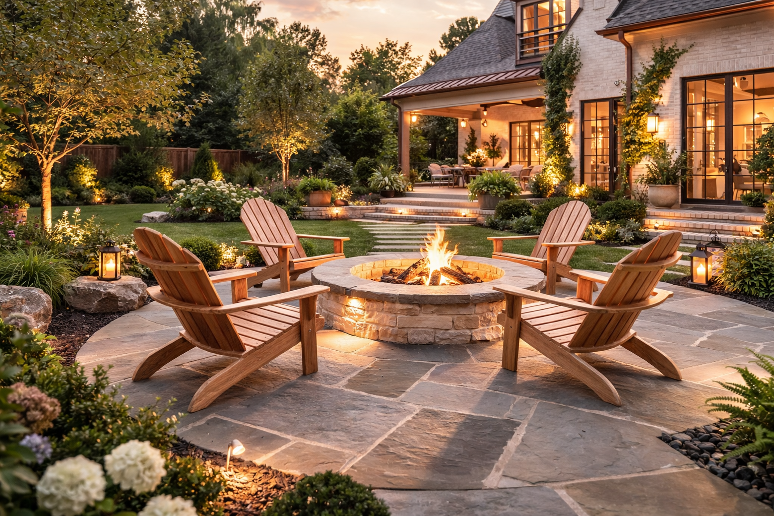 Solana Teak Adirondack
