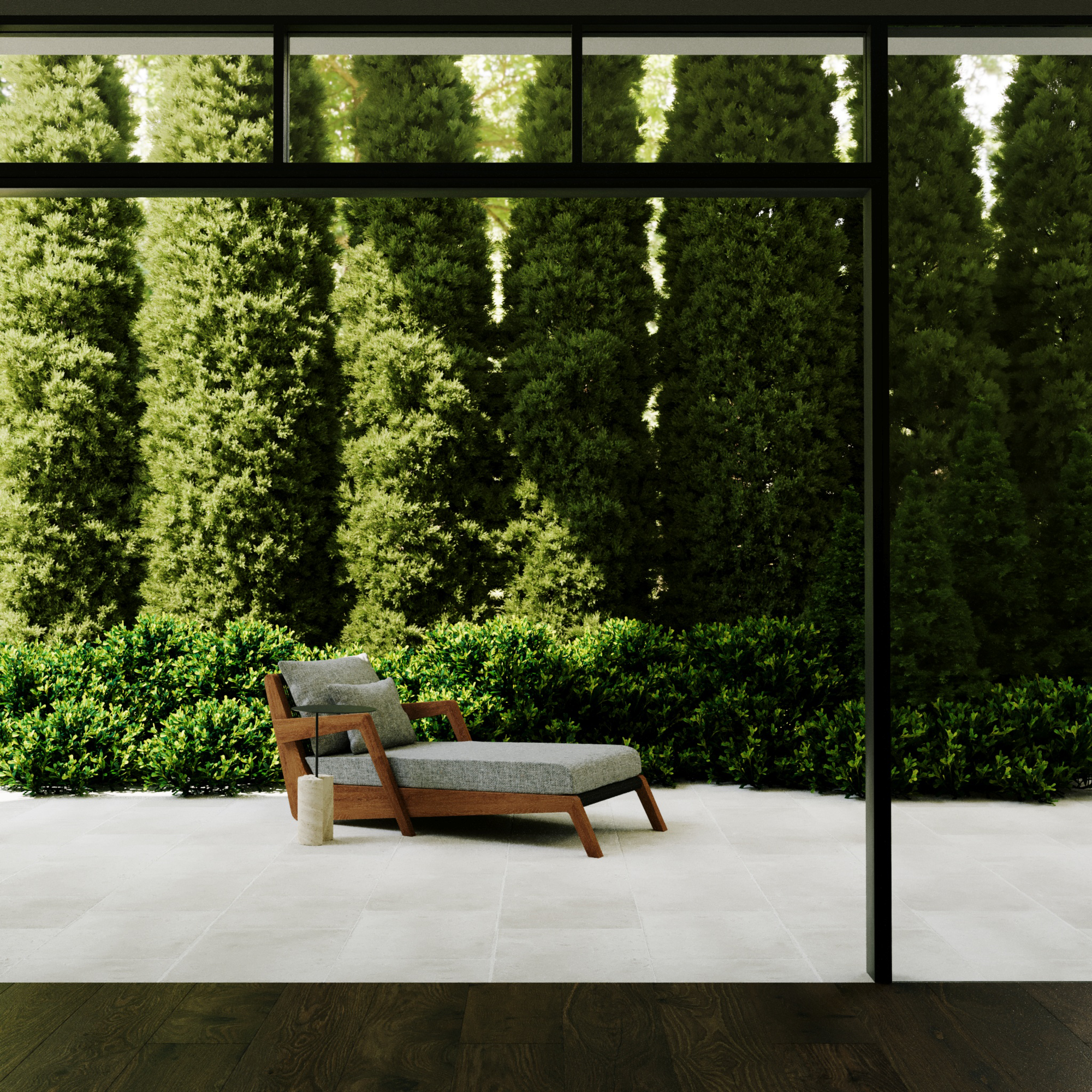 Theodore Chaise Lounge by Prado Outdoor