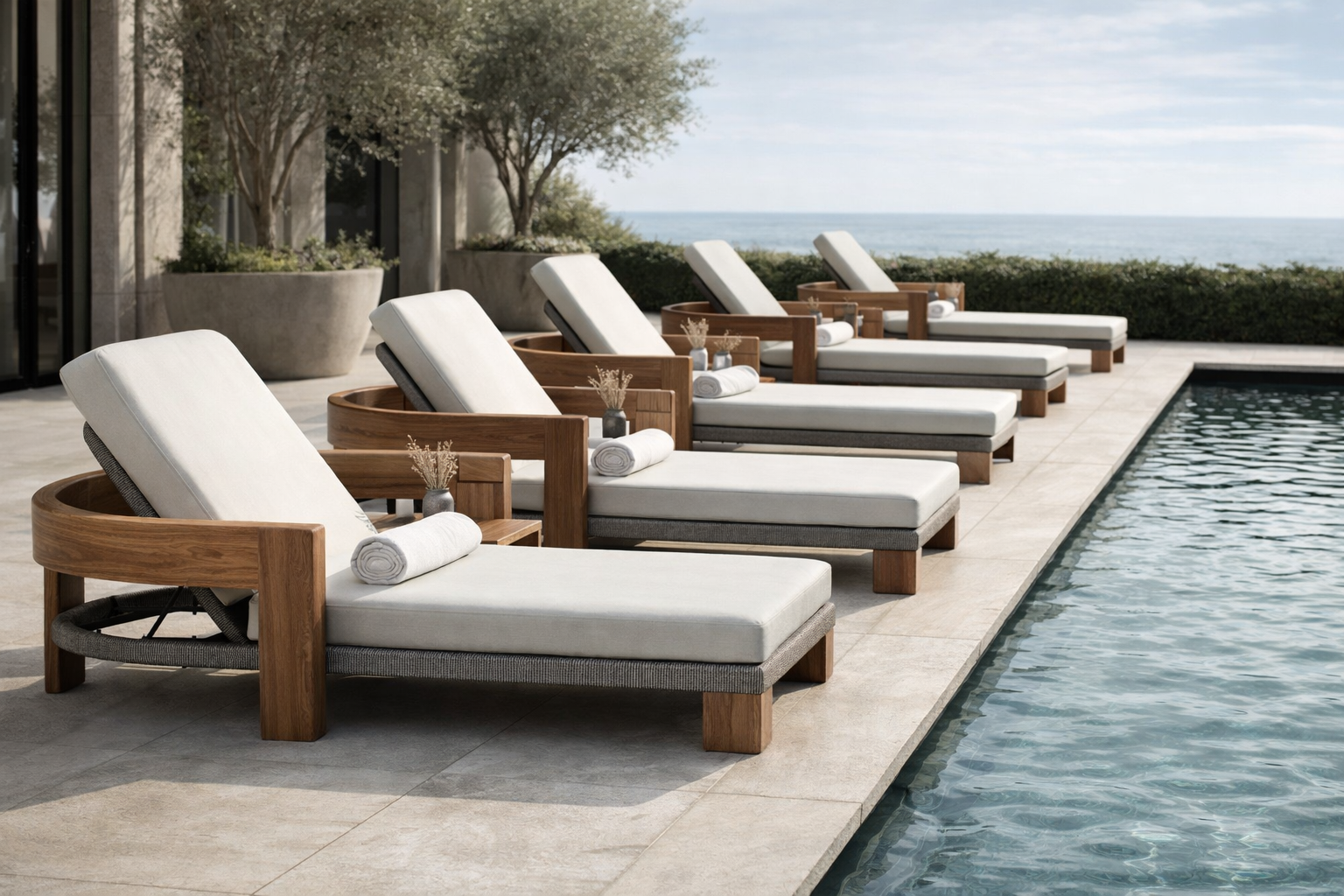 Theodore Chaise Lounge by Prado Outdoor