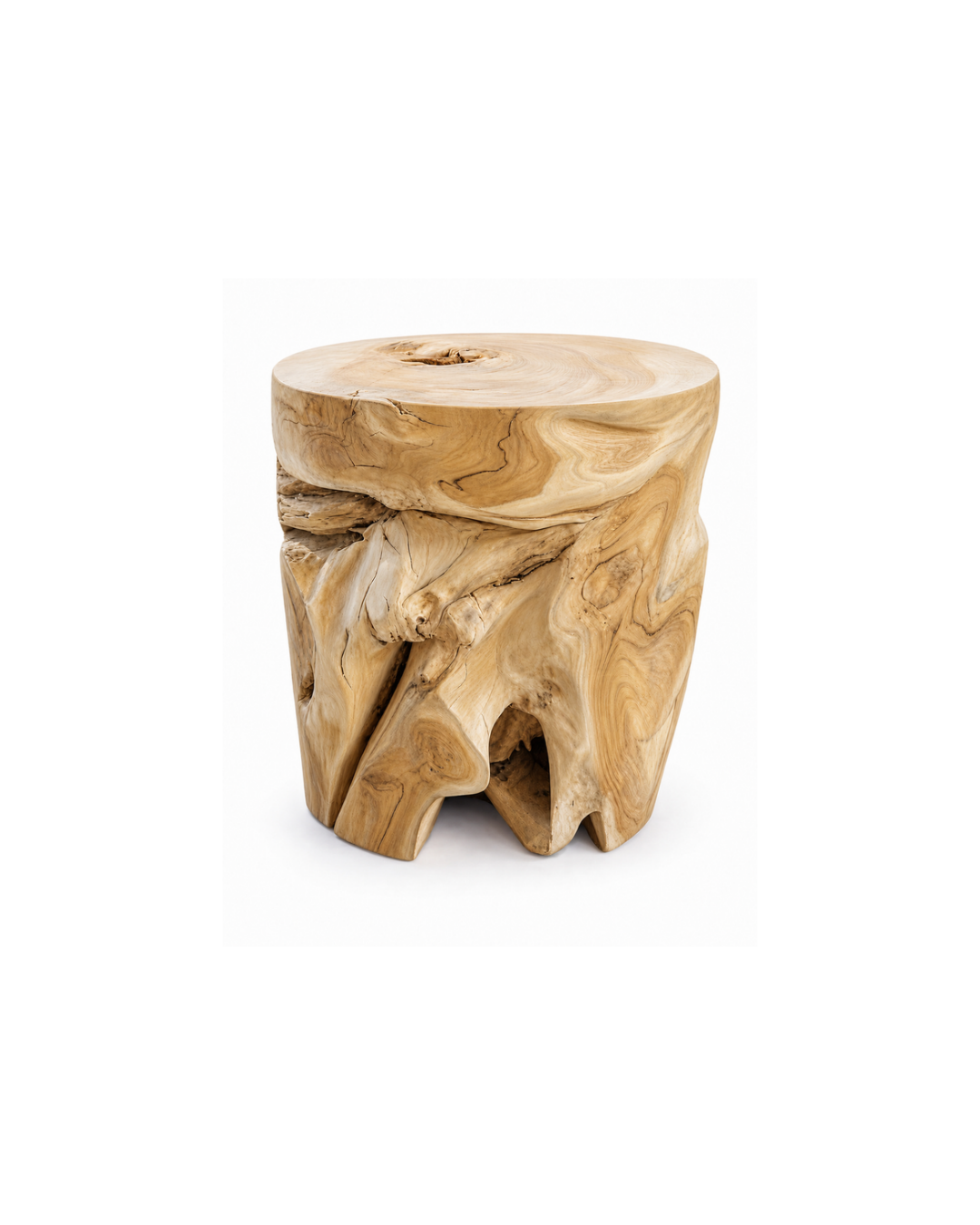 Raw Teak Stump