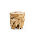 Raw Teak Stump