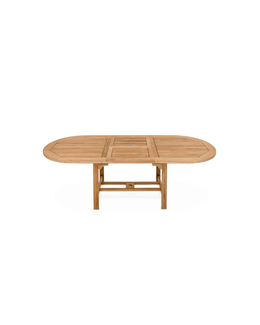 Sullivans Expansion Dining Table - Oval (3 Sizes) by Royal Teak Collection