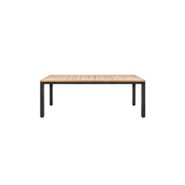 Barbados 82" Dining Table Black, outdoor dining table by Prado Outdoor