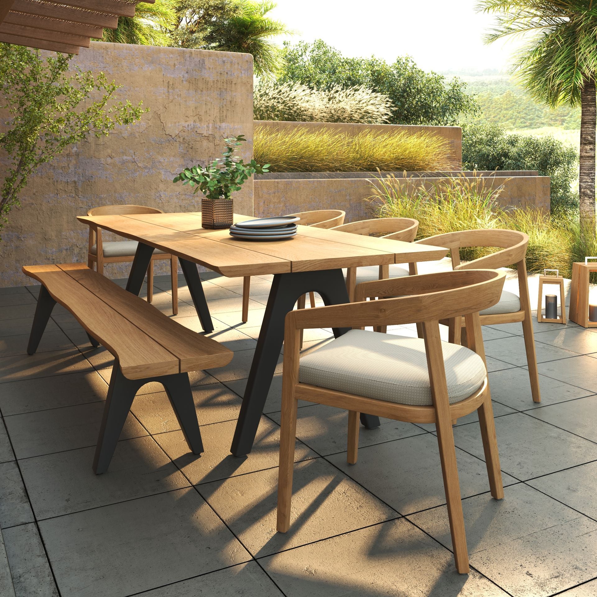 Abela Teak Dining Chair