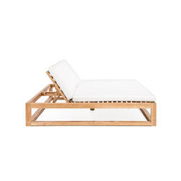 Mara Double Chaise, outdoor chaise lounge by Prado Outdoor