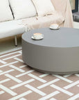 Rome 40" GFRC Round Coffee Table