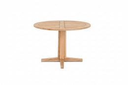 Friday Pedestal Table, outdoor dining table by Prado Outdoor