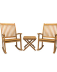 Classic High Back Rocking Chair