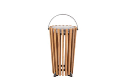 Solana Teak Solar Pendant by Prado Outdoor