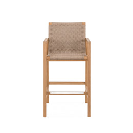 Rain Bar Chair, outdoor bar chair by Royal Teak Collection
