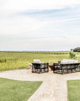 Breeze Sofa - Outdoors | Teak + Table