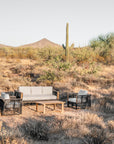 Breeze Sofa - Sand | Teak + Table