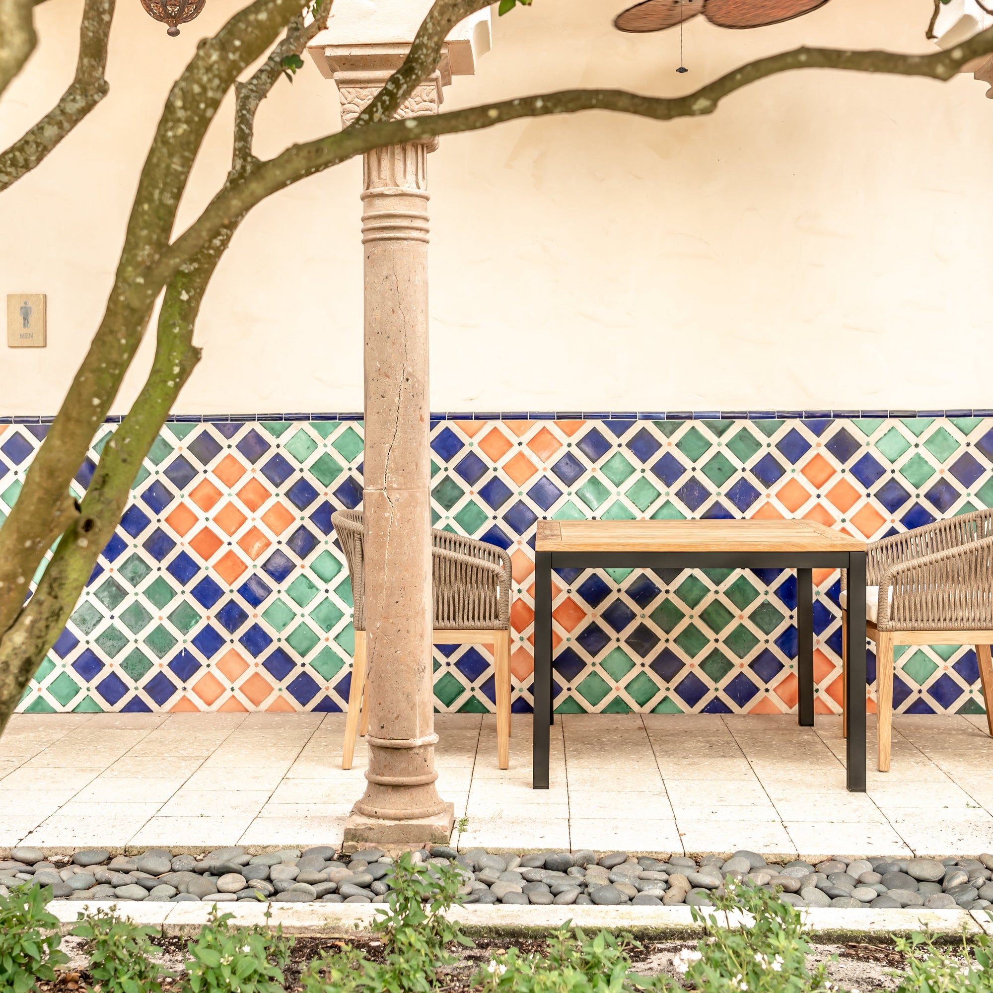 Barbados Square Dining Table